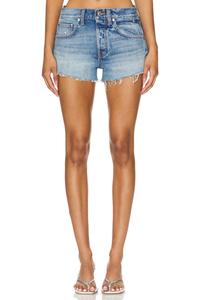 Низкие обрезные брюки Eb Denim, цвет luca