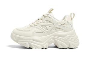 FOREVER 21 Женские кроссовки с низким верхом, устойчивые к истиранию и скольжению, бежевые