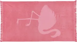 Done. Полотенца для хамама "Фламинго" (1 шт.), впитывающая махровая ткань внутри, идеально подходят в качестве полотенца для сауны или пляжа 90х160 см (1 шт.), цвет blossom