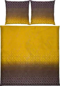 Постельное белье карри коричневый 1x 200x200 см + 2x 80x80 см Erwin Müller