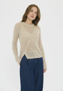 Джемпер Saint Tropez ANELISZ ASYMMETRIC, Oxford Tan Melange/Beige