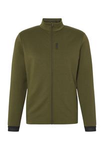 Толстовка с воротником-стойкой, однотонная, мужская COLMAR, зеленый