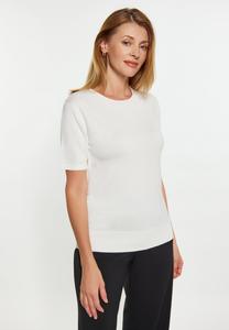 Футболка usha Basic T-shirt, Wollweiss/White