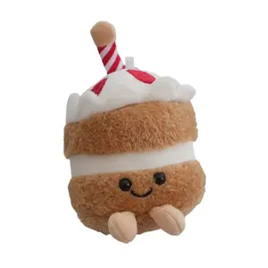 Очаровательный плюшевый кулон в виде куклы-торта, высота 9см HOUDASHI, коричневый