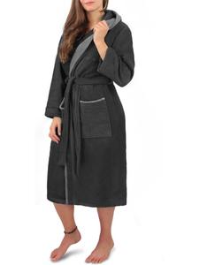 Халаты normani, цвет schwarz/grau