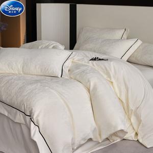 Disney Комплект постельного белья 1,5-спальный, 4 предмета, простыня, пододеяльник 200x230 см