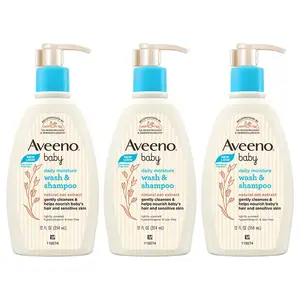 Очищающий увлажняющий шампунь-гель для душа Aveeno