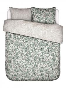 Essenza Комплект постельного белья "Цветочная фиеста" в зелено-кремовой гамме