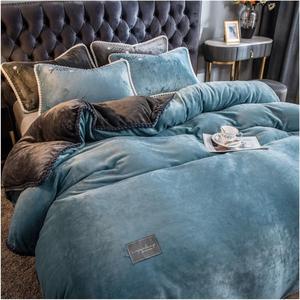 ygNvcnQ Комплект постельного белья вельветовый утепленный двуспальный Set 5