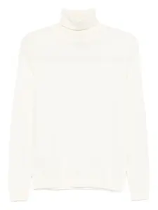 Кашемировый свитер с водолазкой Eric Bompard, нейтральный