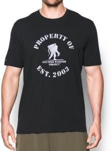 Футболка Under Armour Mens Ua Property of Wwp Cc T, Black