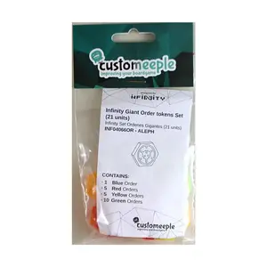 Жетоны приказов гигантов – Алеф, Infinity - Tokens, Markers & Templates (Customeeple)