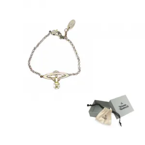 Vivienne Westwood Латунные браслеты Women's Silver/Beige