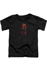 Футболка с коротким рукавом Superman Super Booth для малышей Gildan, черный