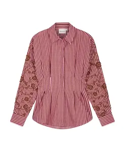 Розовая блузка Fabienne Chapot, розовый