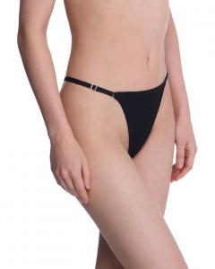 Стринги Natori Verge Adjustable String Thong, черный
