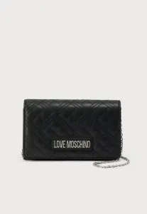 Стильная повседневная сумка через плечо Love Moschino, Black