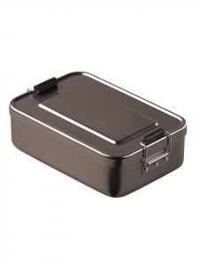 Elasto Металлический контейнер для хранения антрацитового цвета