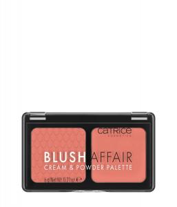Румяна CATRICE Blush Affair Cream & Powder Palette, Nr. 040 - Peach Passion, 6g
