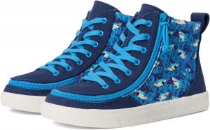 Кроссовки BILLY Footwear Kids Kids Classic Lace High, цвет Blue Sharks