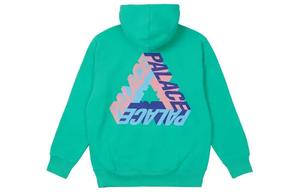 Футболка Palace 3D с капюшоном, зелёная