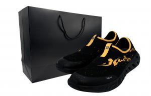 KOLON SPORT Кроссовки для треккинга по реке Galah Auspicious Clouds, унисекс, черное золото