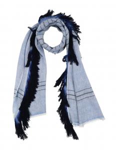 Шарф Melt, светло-голубой