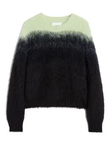 Свитер с эффектом омбре JIL SANDER, серый