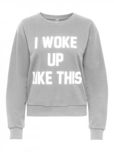 Пуловер JACQUELINE de YONG, серый