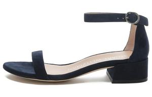 Замшевые сандалии с открытым носком Stuart Weitzman, Original Shoe Box Included