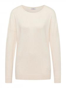 Свитер цвета овсяного молока, бежевый меланж Cecil