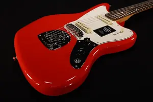 Fender Player II Jaguar с накладкой из розового дерева, цвет Coral Red 204