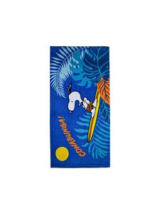 Пляжное полотенце 70x140 см - дизайн Cowabunga Surf Snoopy
