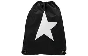 Полиэстеровый рюкзак унисекс черный Golden Goose