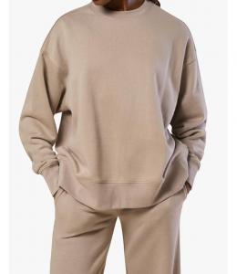 Женская толстовка оверсайз с круглым вырезом WeWoreWhat, Cashmere