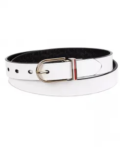 Ремень Women's Reversible Dress Casual Belt Tommy Hilfiger, белый