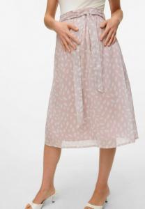 Юбка MAMALICIOUS A-line skirt, Pale Lilac/Lilac