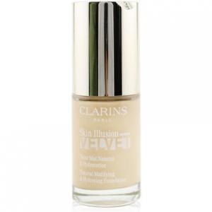 Clarins Skin Illusion Velvet Натуральная матирующая и увлажняющая основа # 107C Бежевый 30 мл