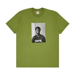 Футболка Supreme x Thrasher Harold Tee 'Moss', зеленый