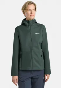 Куртка bornberg с капюшоном из софтшелла Jack Wolfskin, Sago Palm