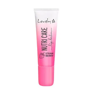 Питательный бальзам для губ Nutri Care Balm Lovely, цвет strawberry