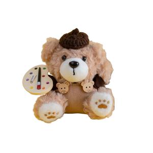 Плюшевый кулон Painter Bear Dolls высотой 15 см Tak Bebe