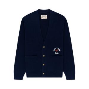 Кардиган Aimé Leon Dore x New York Mets Merino Cardigan, синий