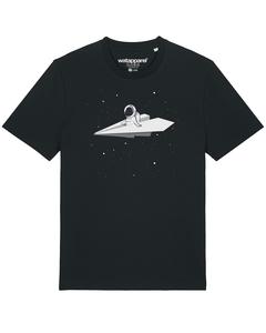 Рубашка Watapparel Fly me to the moon, черный