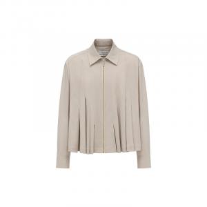 Feng Chen Wang Куртка Unisex Beige Lapel Moderate Others