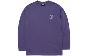 Футболка унисекс фиолетовая MLB