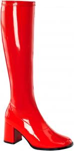 Сапоги Funtasma Gogo-300 для женщин от Pleaser, Red Patent