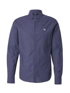 Рубашка на пуговицах классического кроя Iriedaily Samuel, морской синий