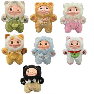 GG BOND Piggy Hero загадочные коробки милые загадочные коробки одиночная загадочная коробка/полный набор 6 шт TOP TOY