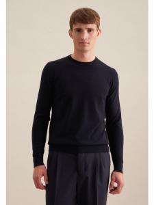 Пуловер Seidensticker, темно-синий